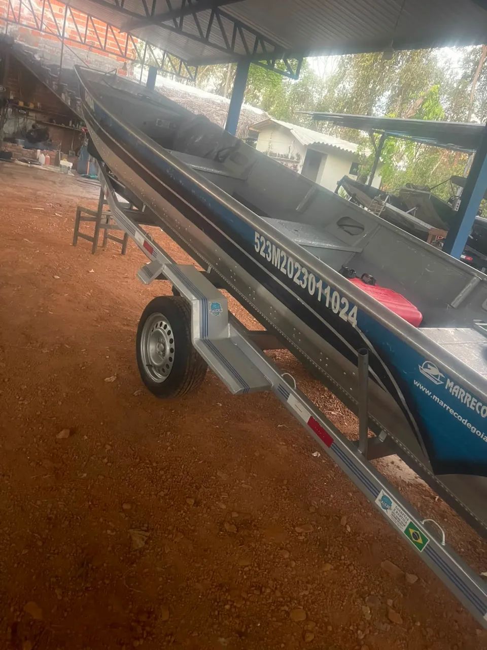 Canoa com motor - Foto 2