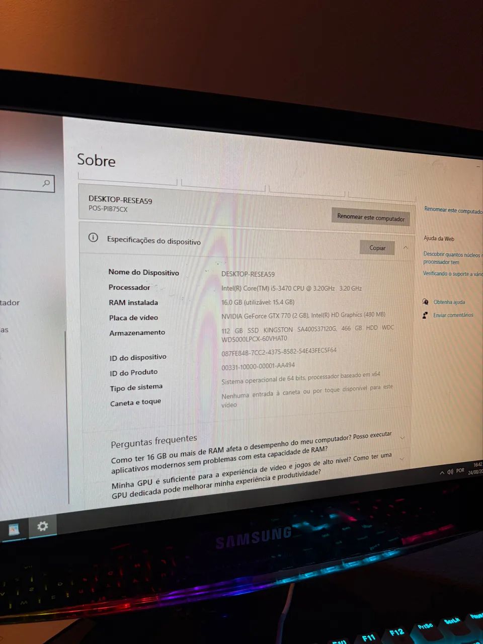 PC GAMER + MONITOR  - Foto 5
