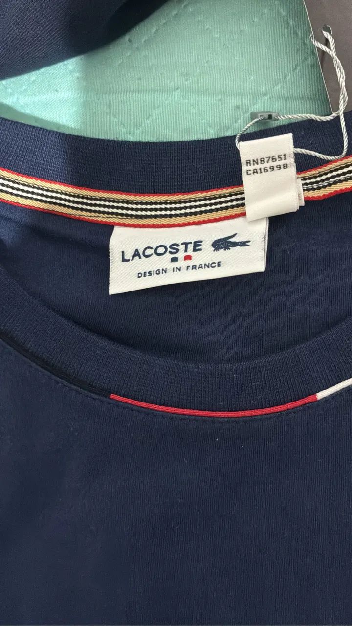 camisa lacoste nova, preço a discutir  - Foto 2