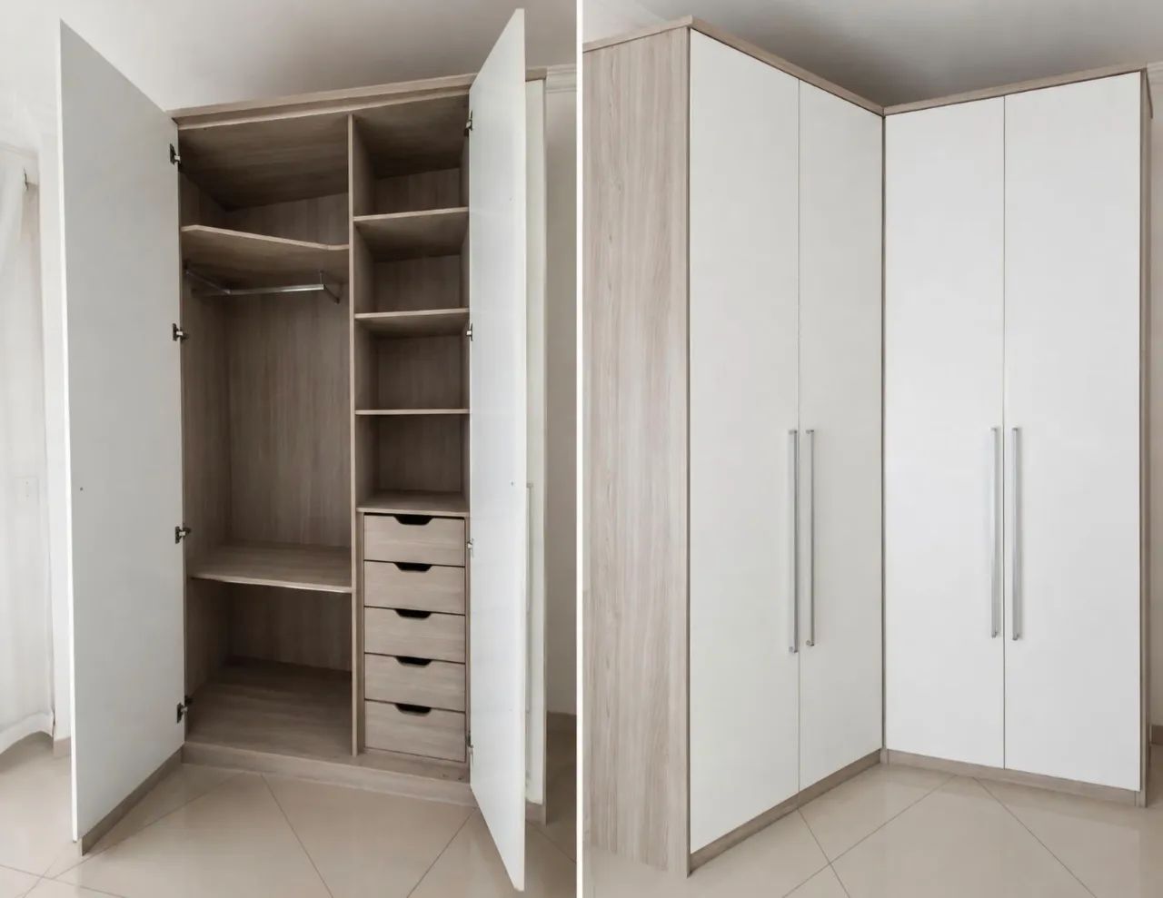 Guarda-roupa pré montado 