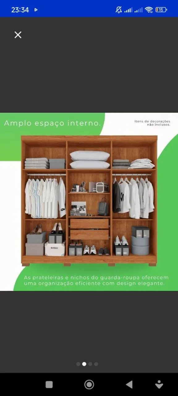 Vendo guarda roupa  - Foto 2