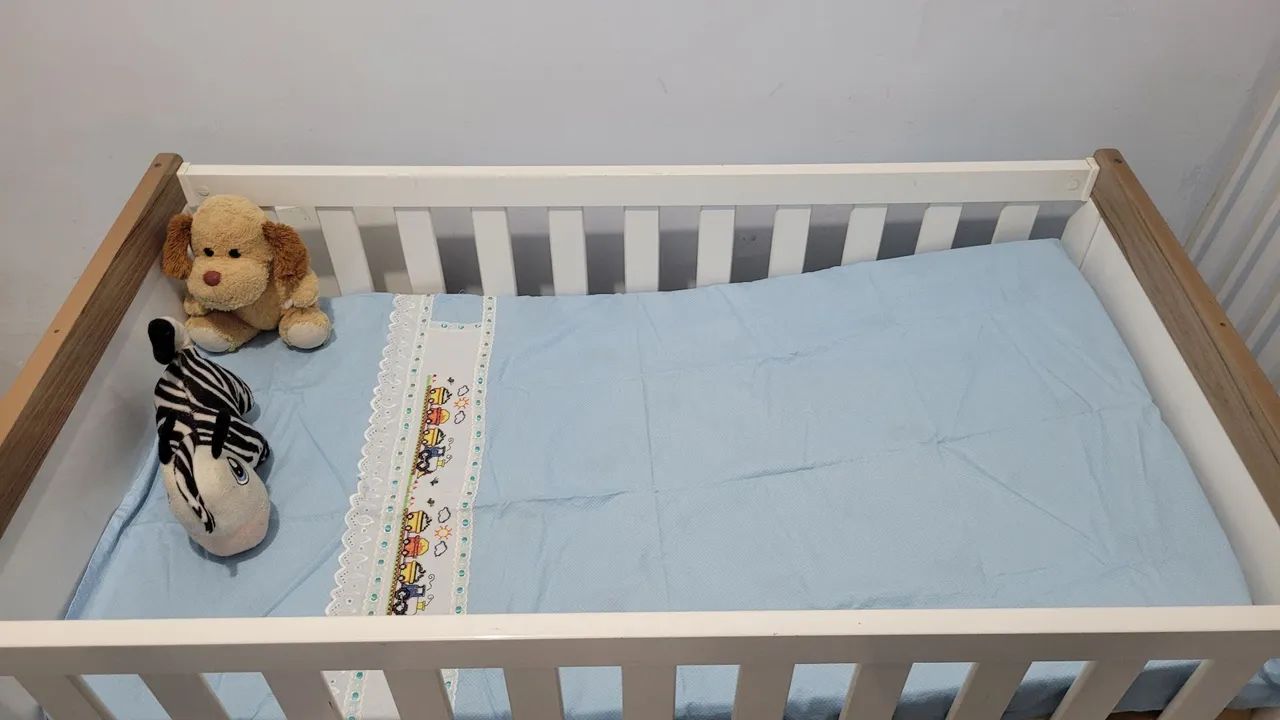 Vendo Berço com colchão  - Foto 5