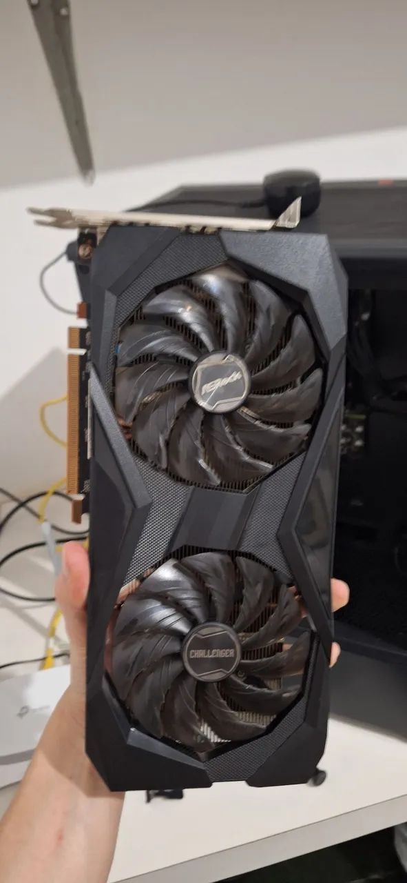 RX 6600 ASRock Challenger Ótimo estado - Foto 4