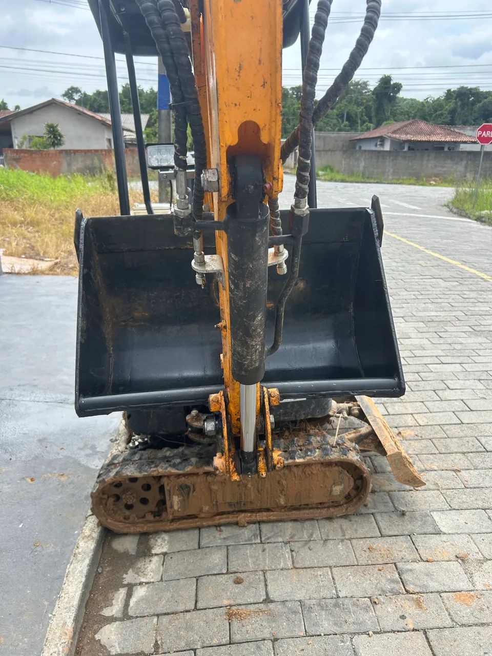 Concha para mini escavadeira e retroescavadeiras 