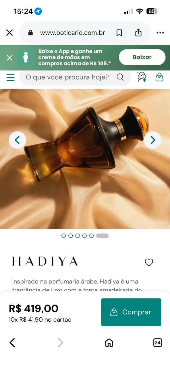 Hadiya Eau De Parfum 75ml - Foto 3