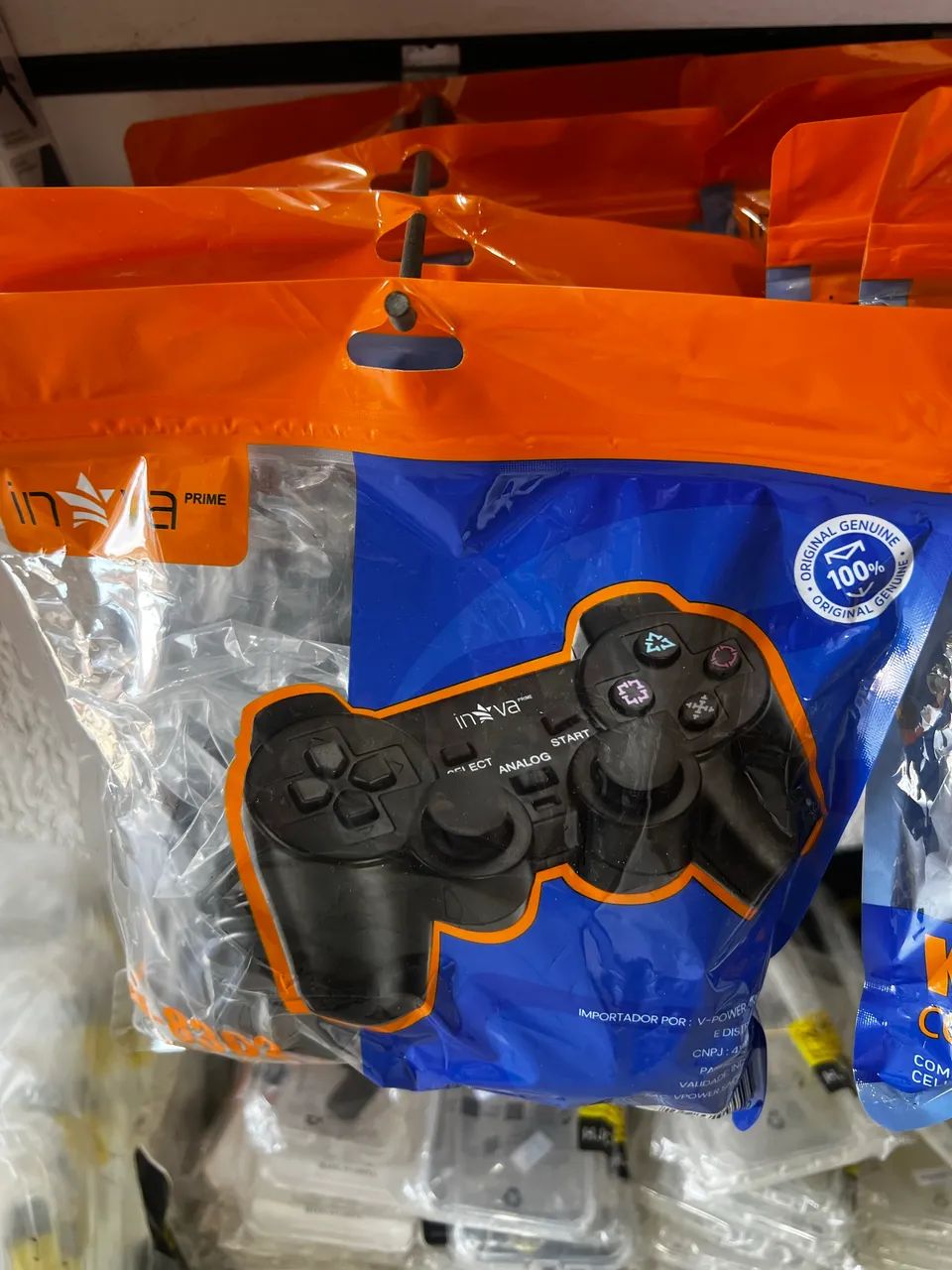 Controle de vídeo game PS2 