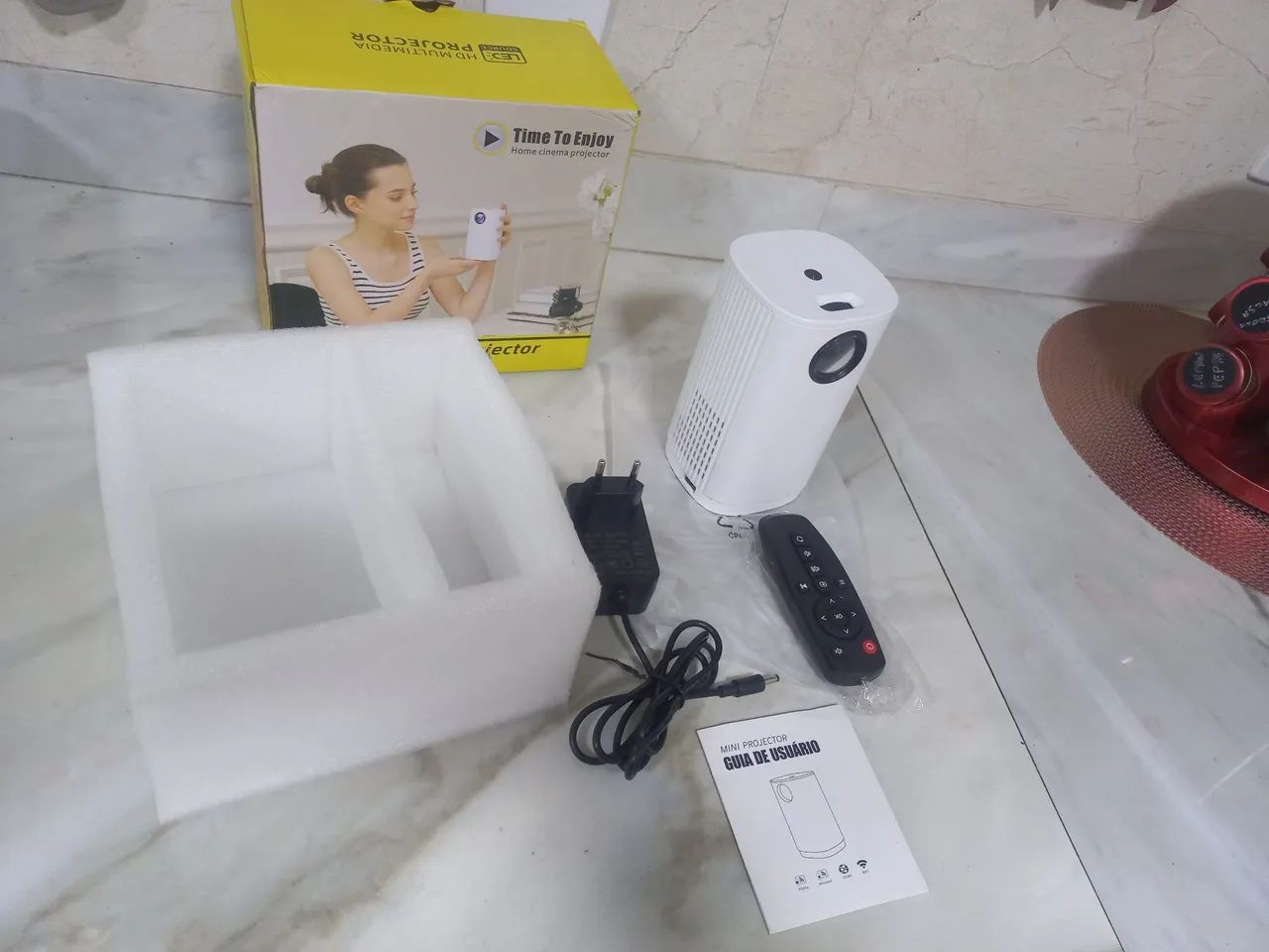 MINI PROJETOR TIME TO ENJOE - Foto 2