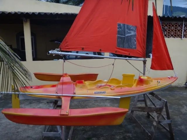 Caiaque a vela Trimaran - Foto 2