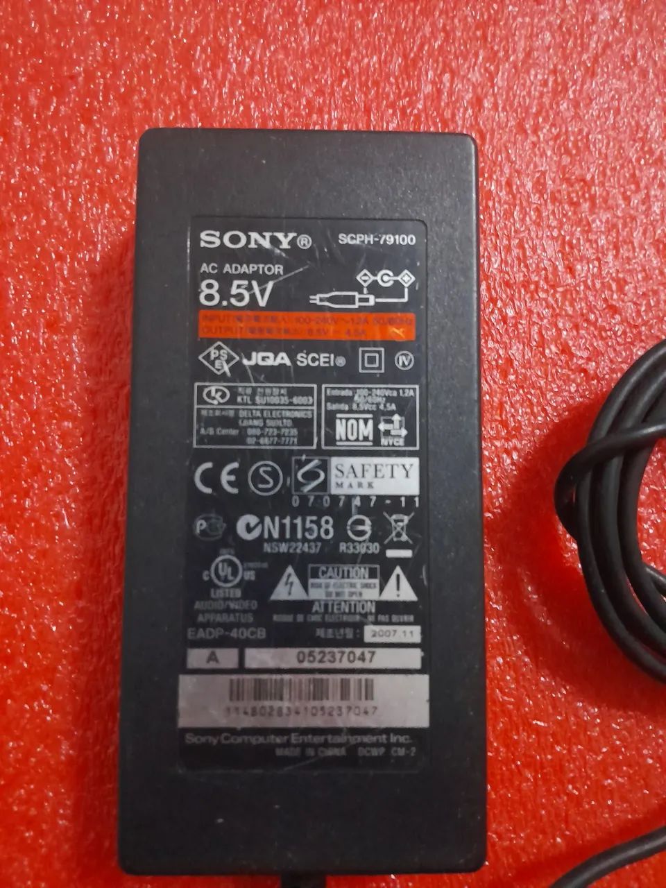 Fonte original Playstation 2 slim