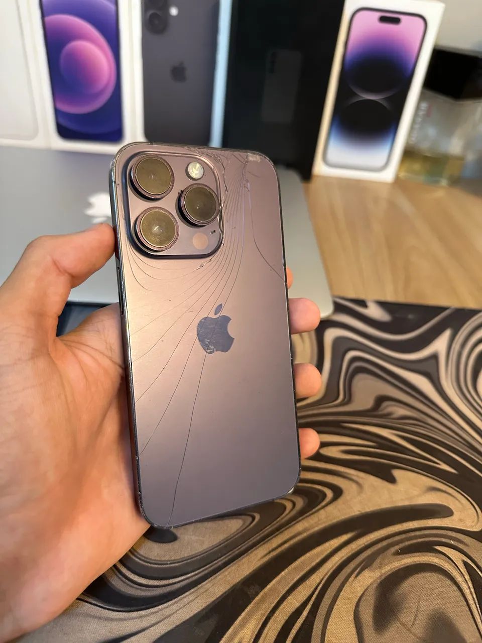 iPhone 14 Pro 128GB + Caixa e Nota fiscal - Foto 2