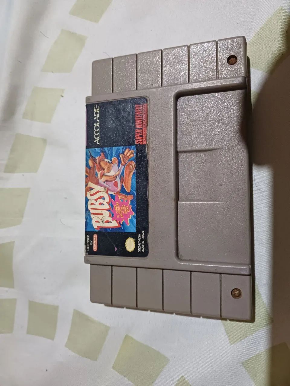 Bubsy original snes 