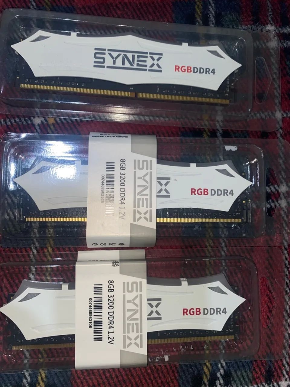 Vendo memórias Ram 8GB RGB Novas  - Foto 2