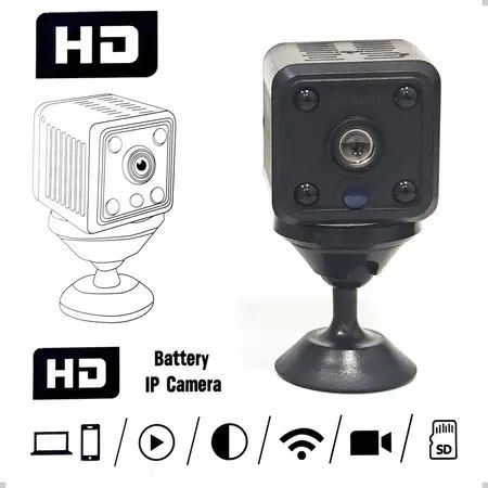 Mini Micro Câmera HD WiFi