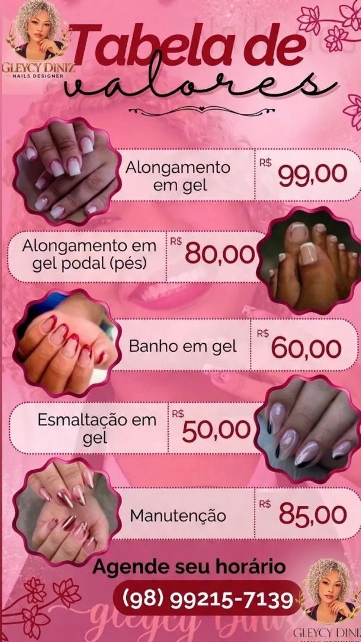 Alongamento de unhas em gel  - Foto 2