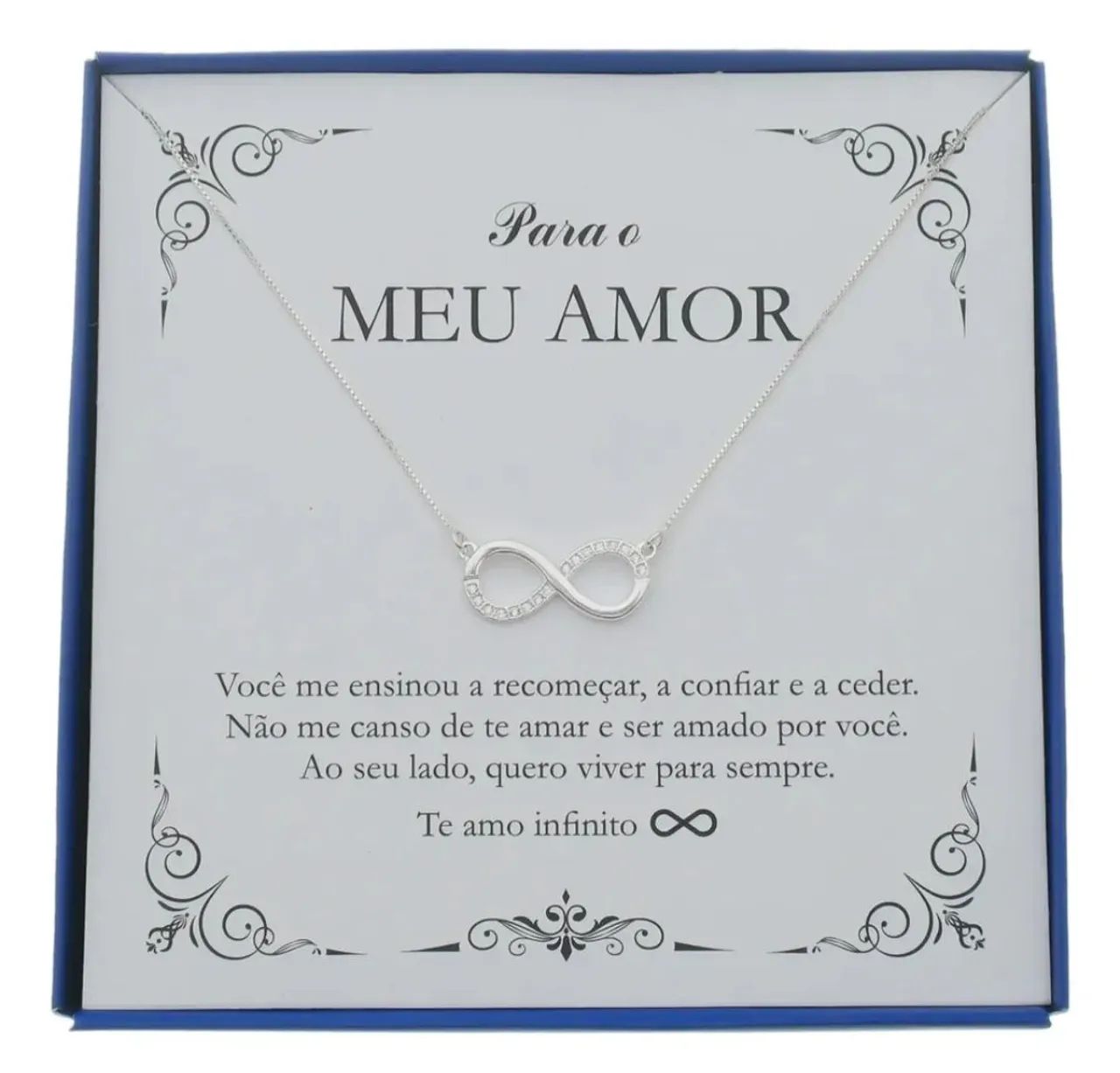Colar feminino de prata infinito  - Foto 2