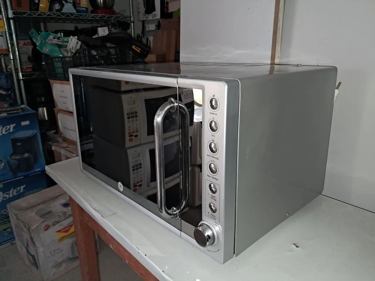 Micro-ondas G&E 25 litros Inox 127volts - Foto 2