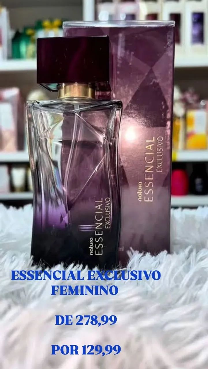 PERFUME ESSENCIAL EXCLUSIVO NATURA