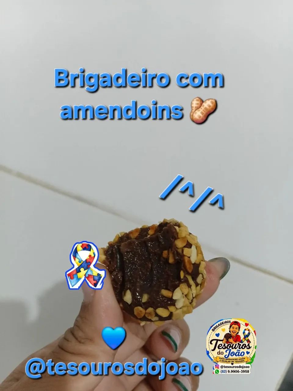 Brigadeiros cacau 100% amor e inclusão  - Foto 4