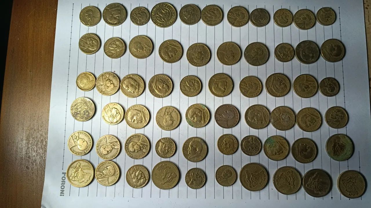 Moedas raras antigas história do brasil - Foto 2