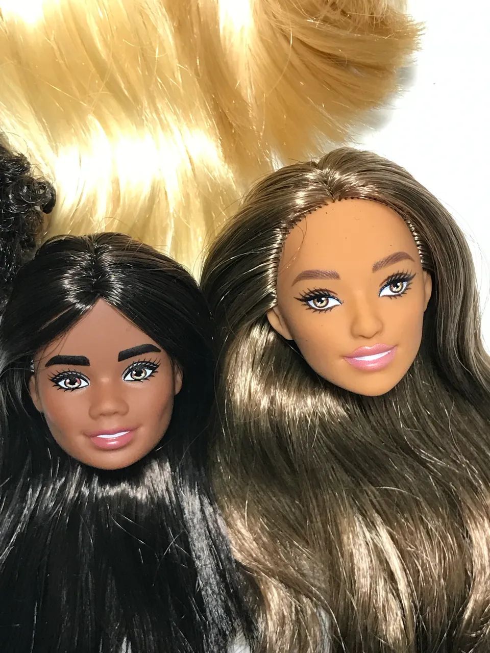 Boneca Barbie - lote de cabeças  - Foto 5