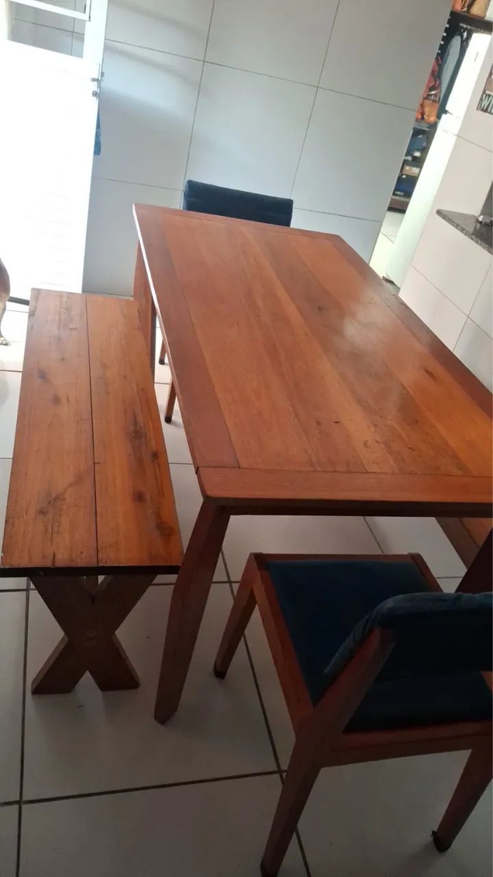 Mesa de madeira  - Foto 3