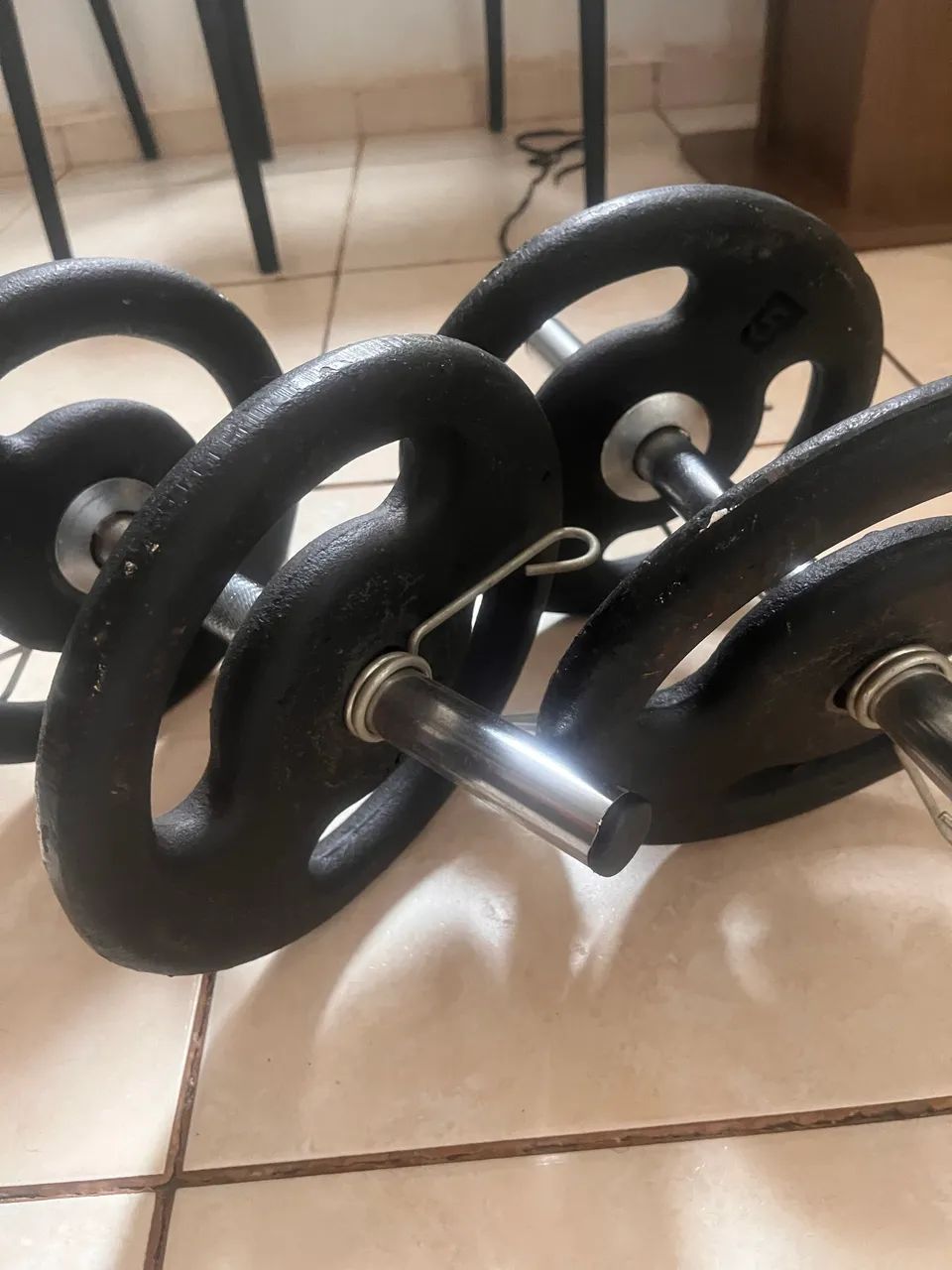 HALTERES de ANILHAS ACADEMIA - Foto 4