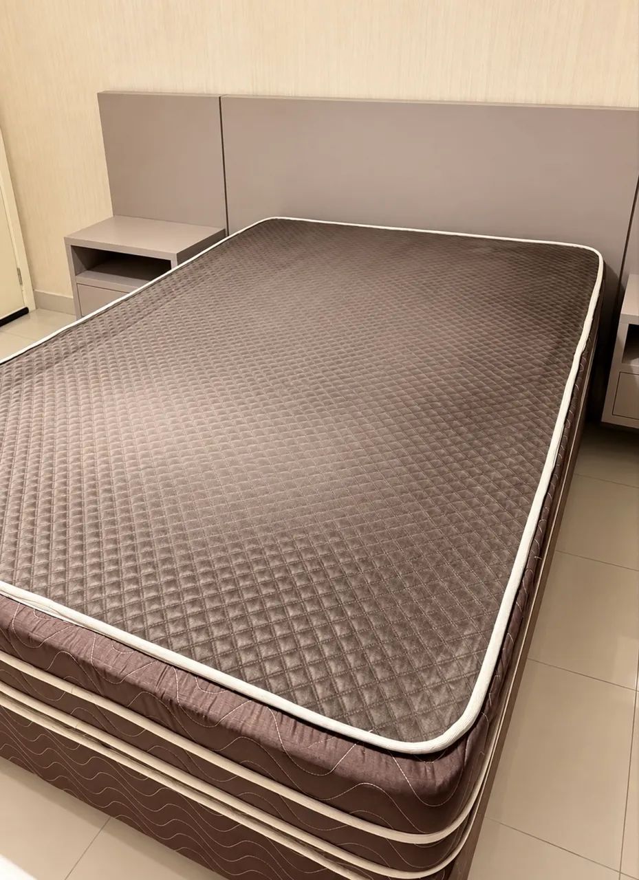 Cama box de casal 140x210 Espuma ortopédica D45 - Foto 2
