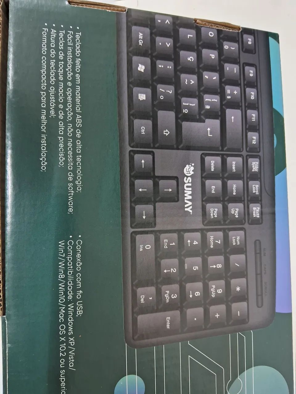 Teclado Sumay Easy Slim ABNT 2 - Foto 4