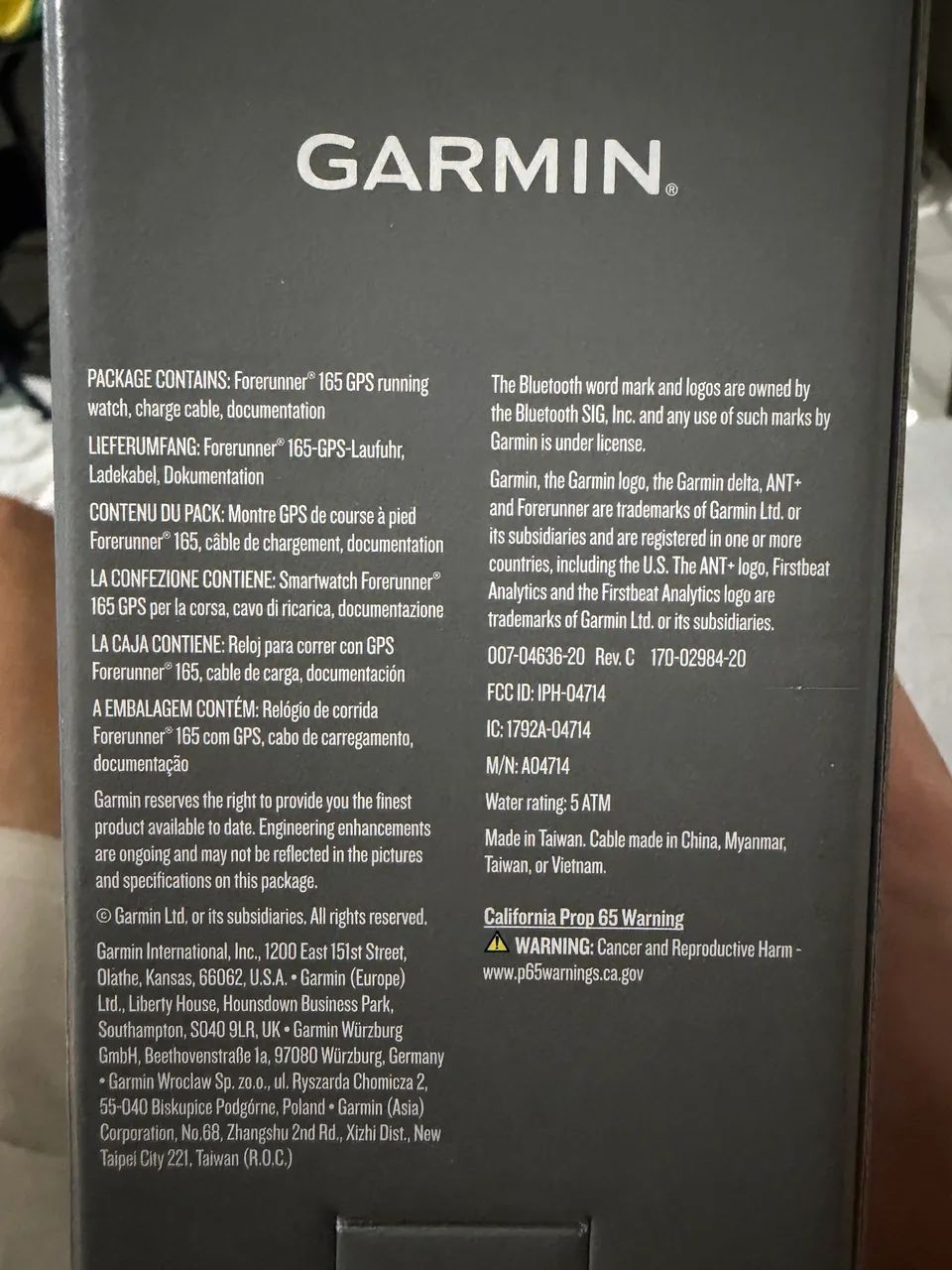 Relógio Garmin Forerunner 165 - Lacrado - Foto 5