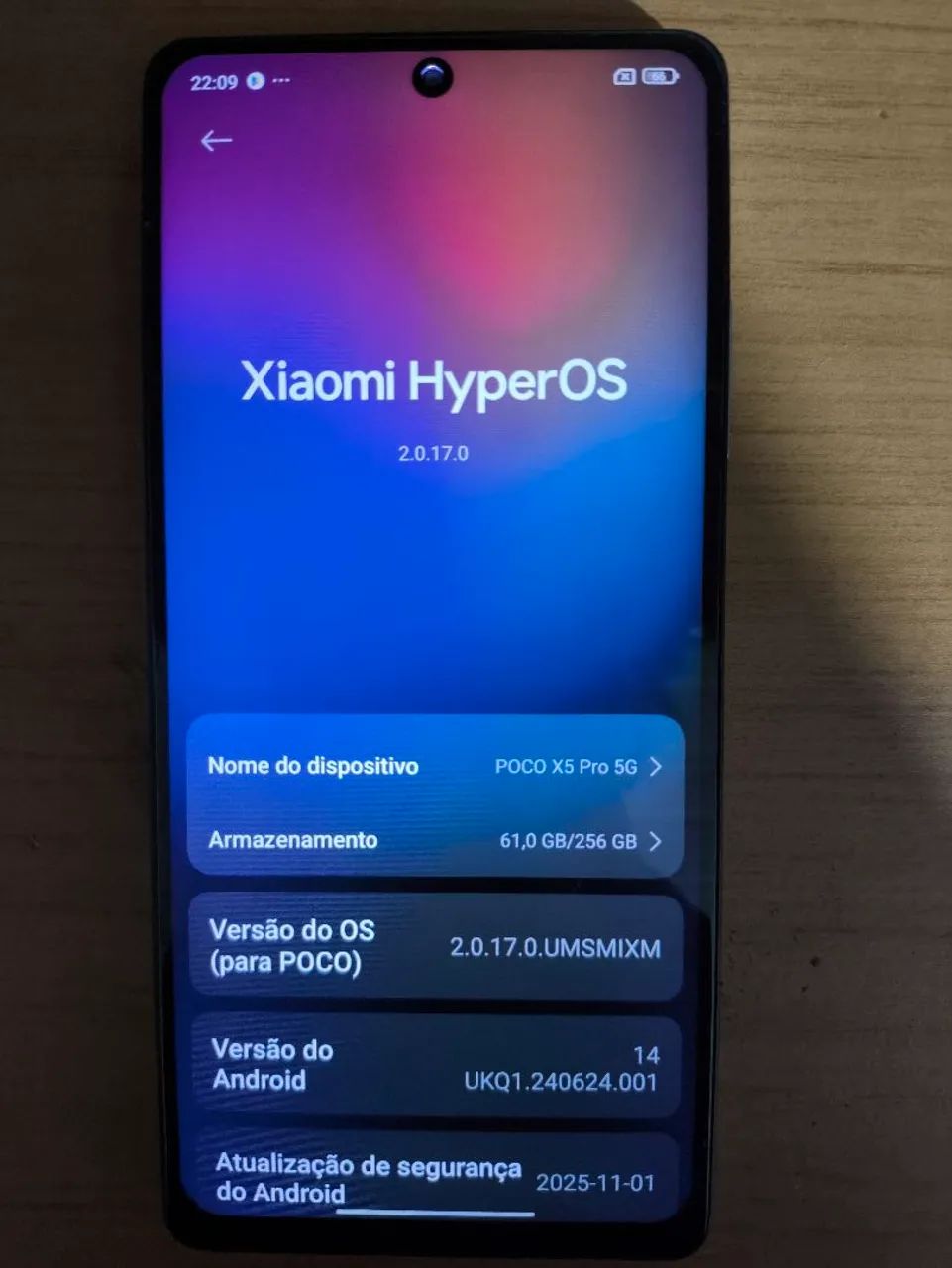 Celular Poco X5 Pro / 255GB (usado)  - Foto 5