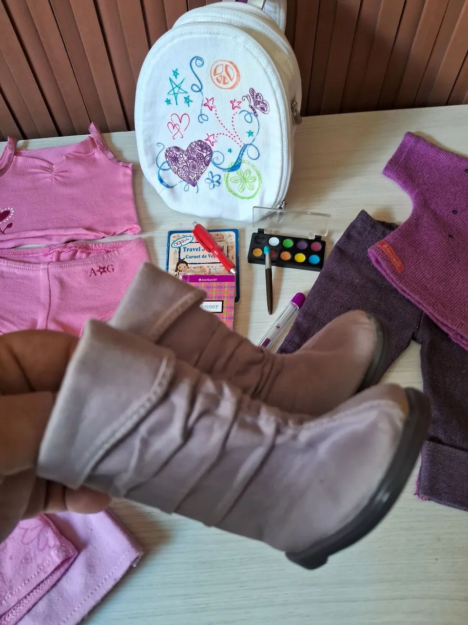 Kit de acessórios boneca american gilr original  - Foto 4