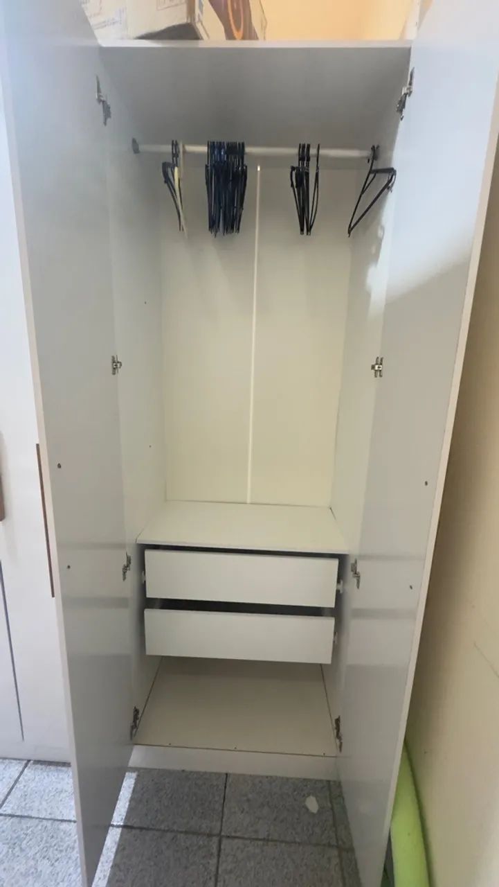 Cama solteiro + guarda roupa solteiro  - Foto 3