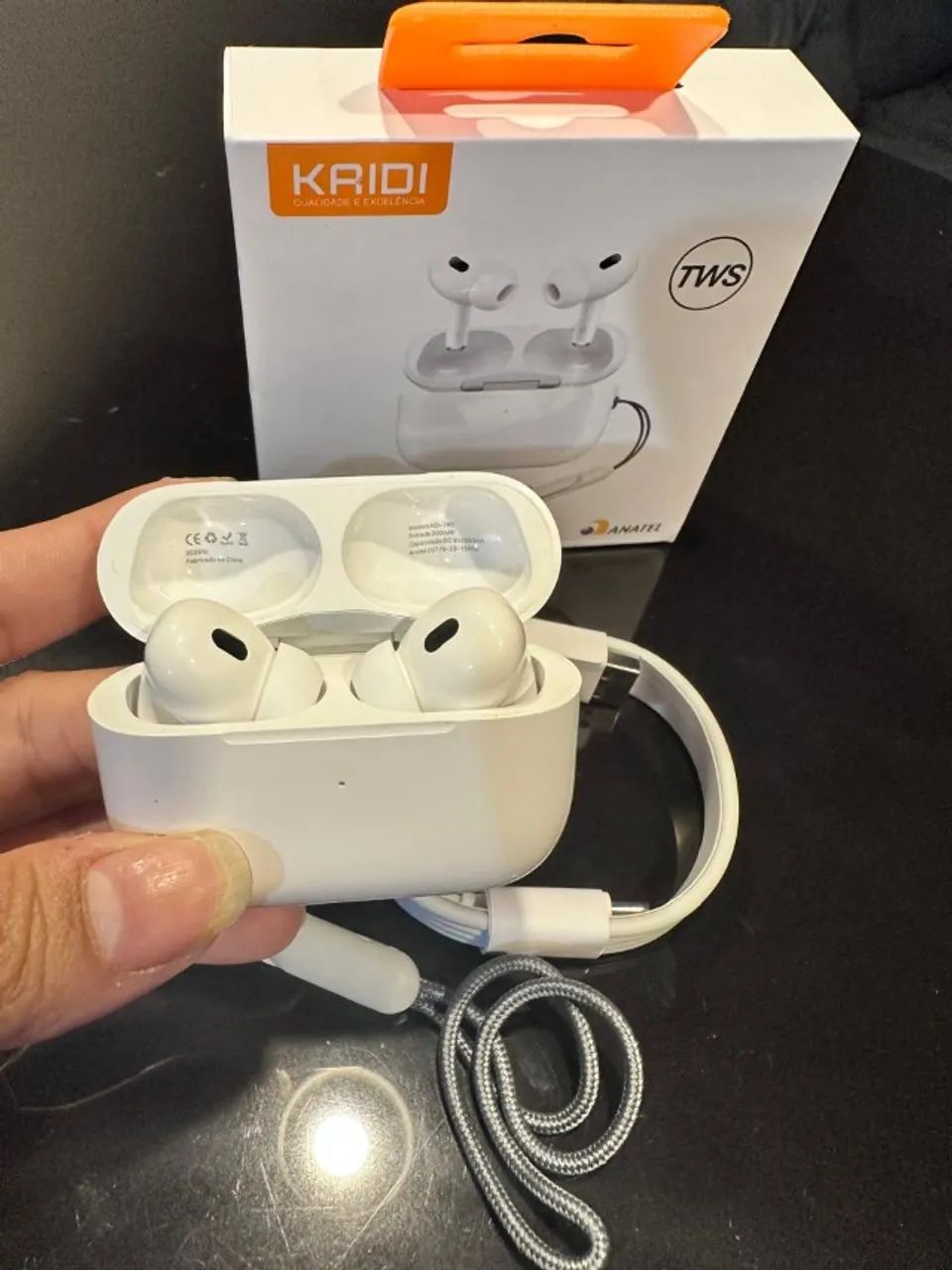 Fone de ouvido Bluetooth KAIDI - Foto 2