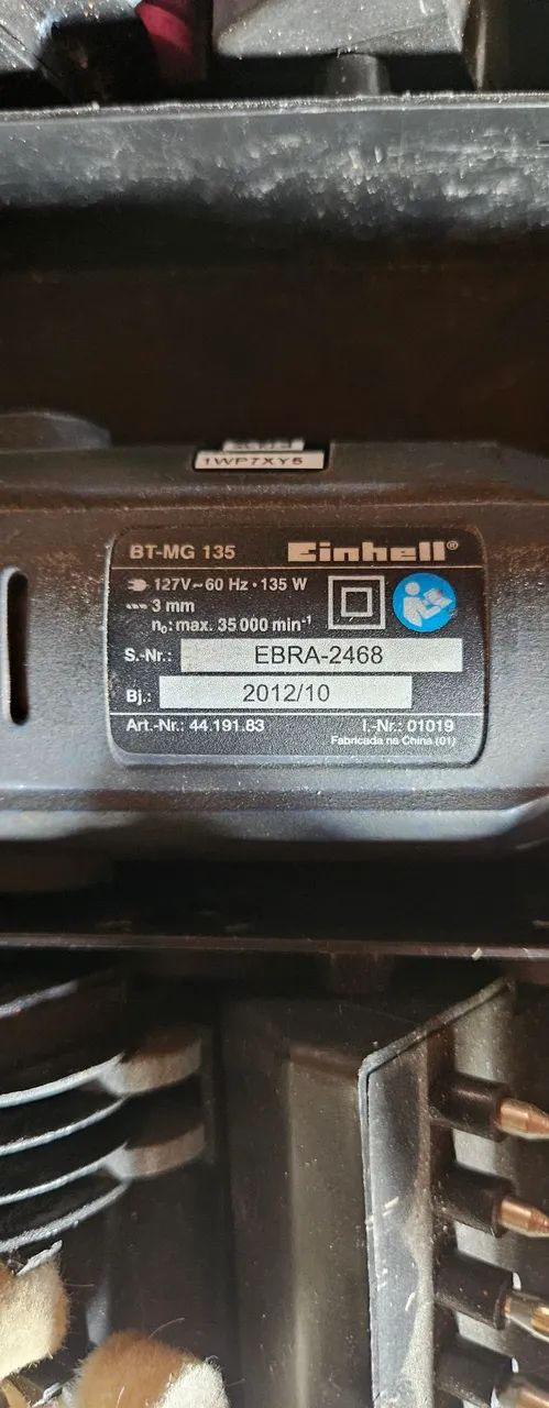 Microretifica Einhell 110v 135w + 2 caixa de acessórios  - Foto 2