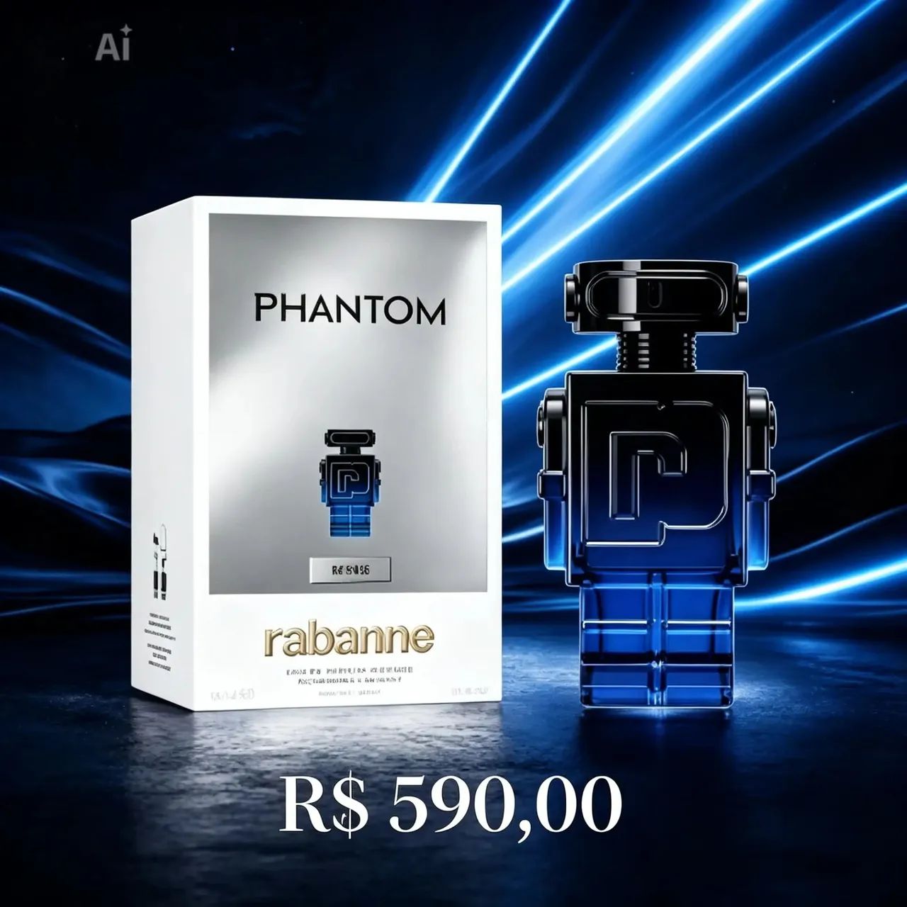 Perfume masculino Phantom Intense 100ml