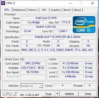 Placa-mãe H61 + Intel i5-3470 - Foto 3