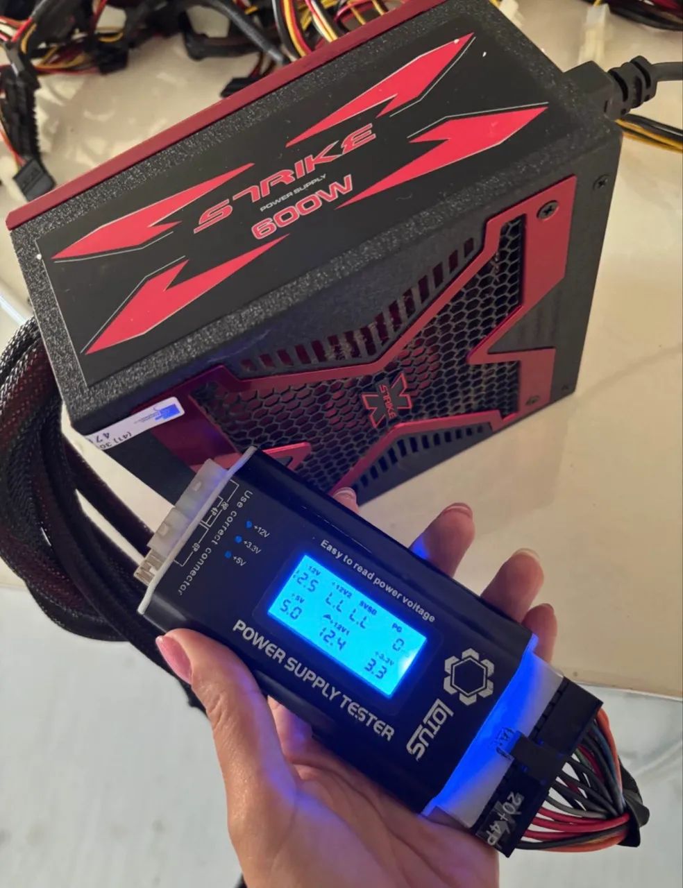 Fonte 600w redragon 80 plus bronze