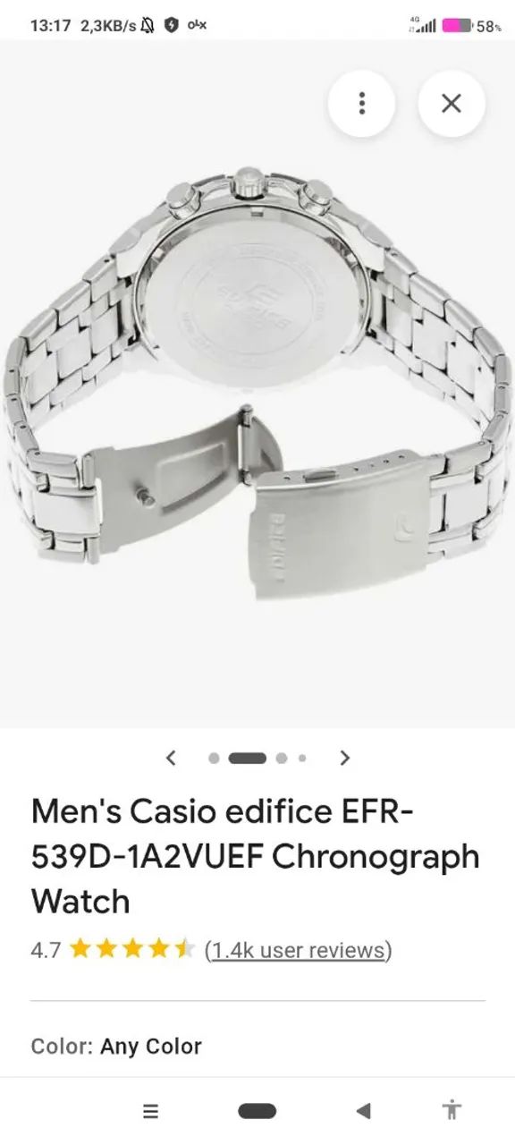 Relógio Casio edifice - Acessórios - Campanário, Diadema