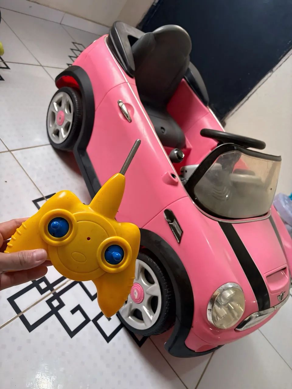 Mini Cooper Rosa Infantil  - Foto 2