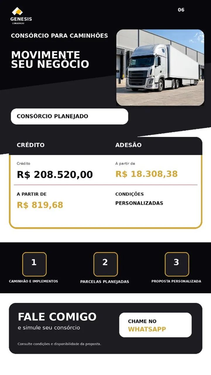 Compre seu caminhão pelo Consórcio  - Foto 4