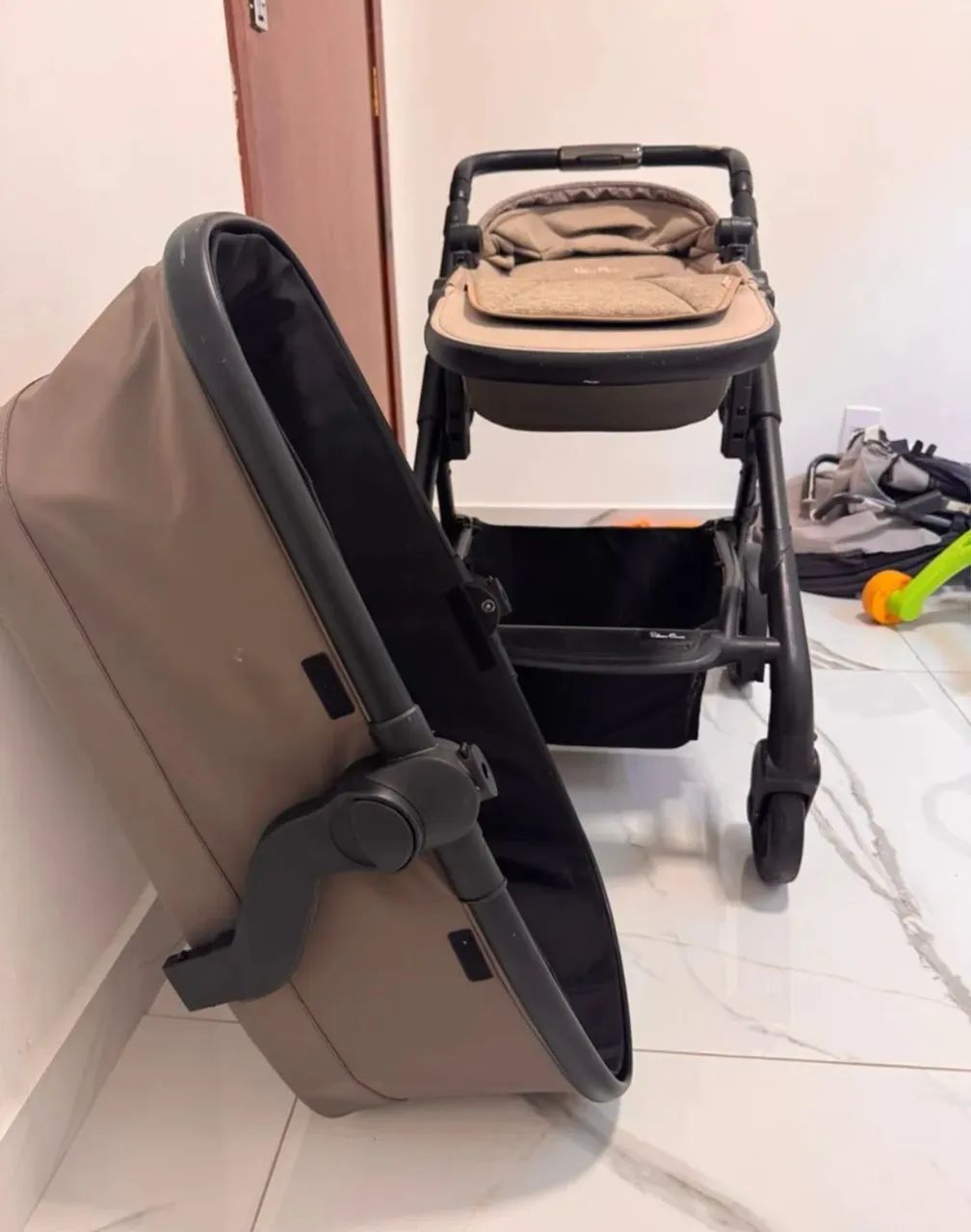 Carrinho De Bebe Silver Cross