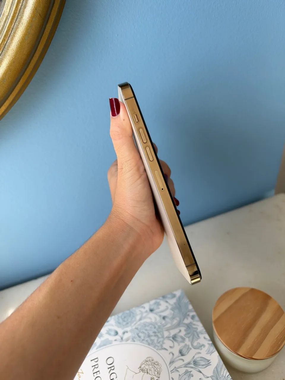 iPhone 13 Pro Max 128 GB Dourado ? Muito Conservado - Foto 3