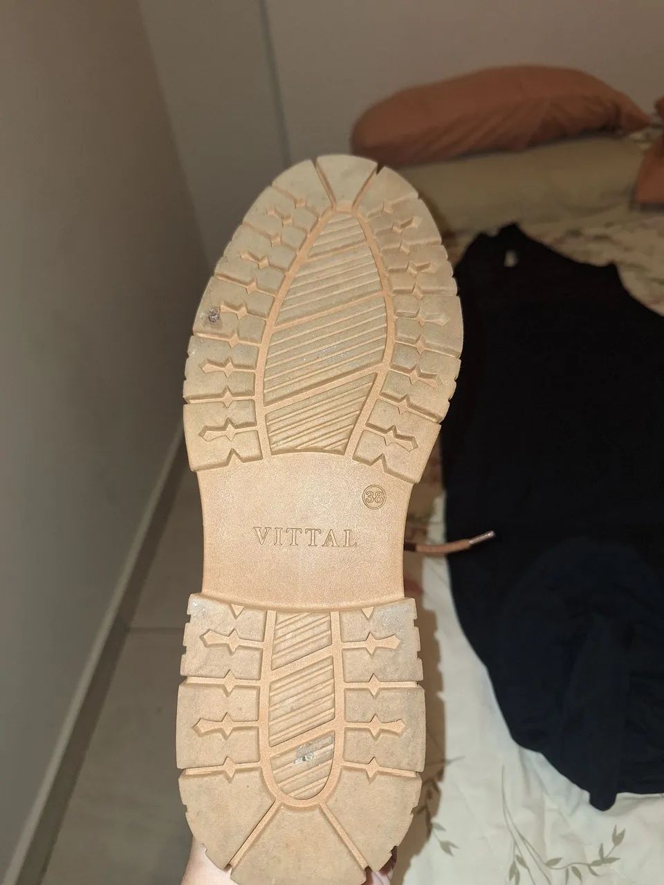 Bota couro legitimo caramelo  - Foto 3