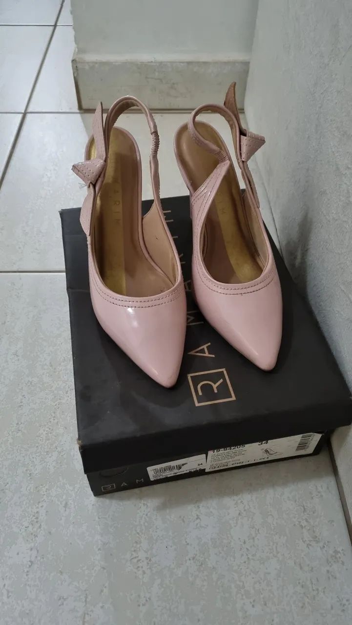 Scarpin Rose Ramarim