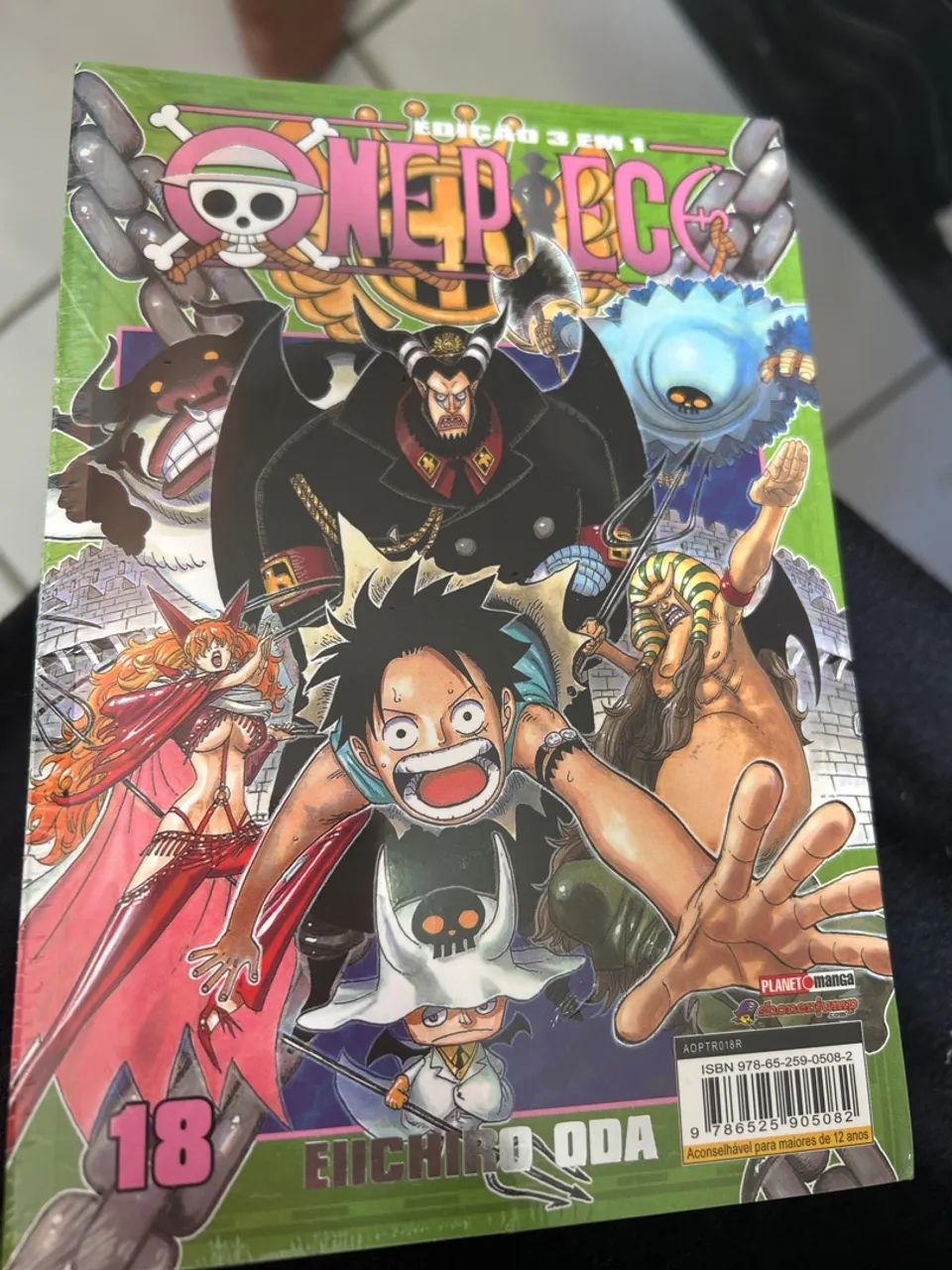 One piece 3 em 1 livro 