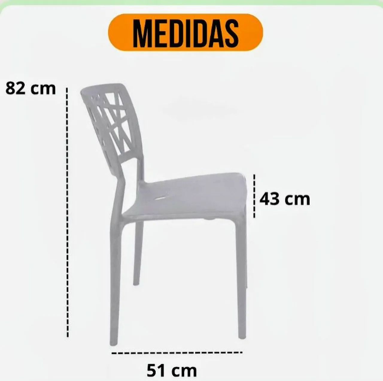 Cadeira trama 154kg - Foto 5