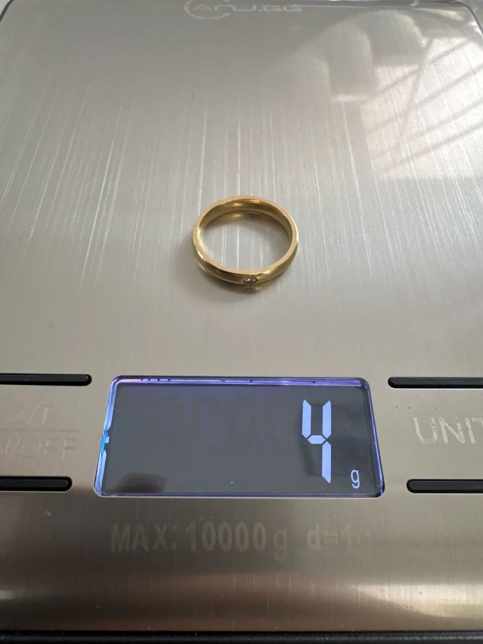 Aliança ouro 18k Rosana joias 4g - Foto 3