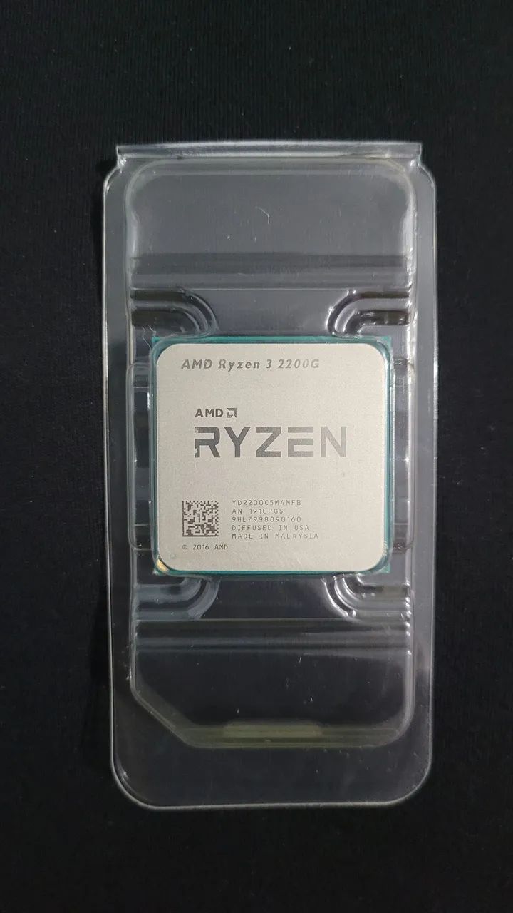 Ryzen 3 2200G com placa integrada (Usado/Excelente Estado)