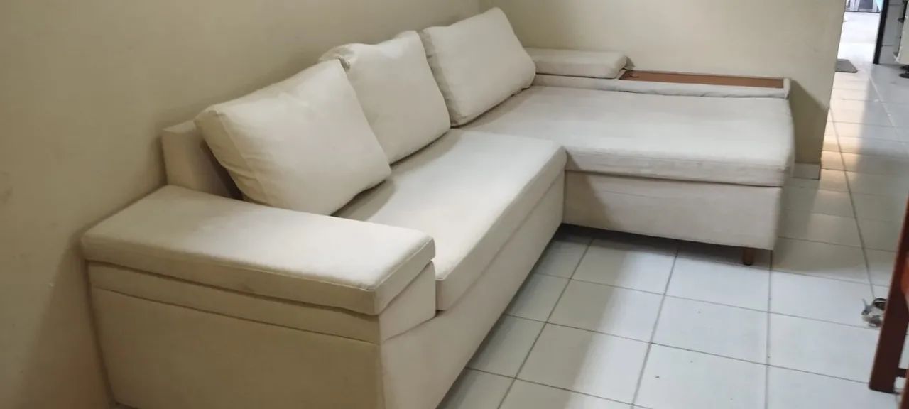 Sofá 3 lugares modular 