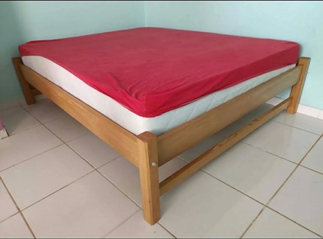 CAMA BASE / madeira  - Foto 2